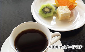 ホットコーヒー&デザート 400円(税別)