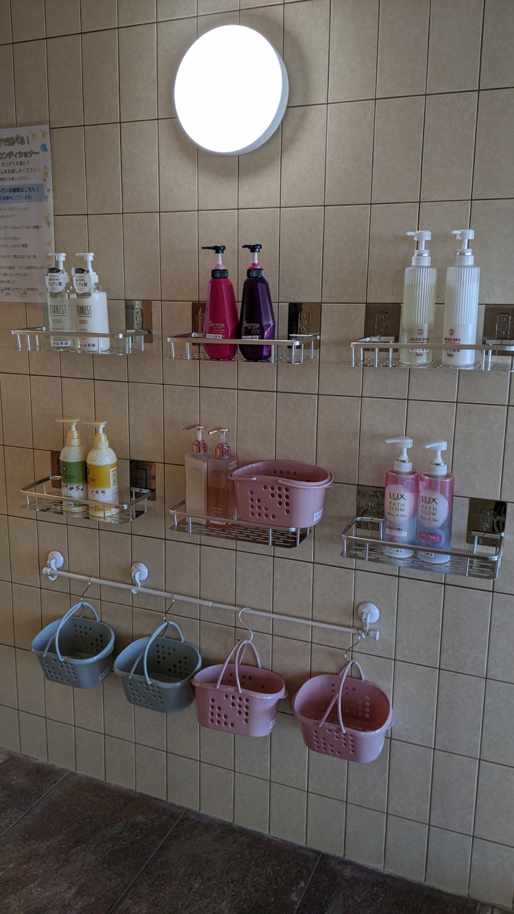 ≪女性風呂 ひなげしの湯≫シャンプー&コンデショナー色々♪♪1_1