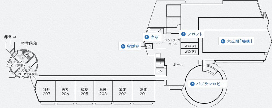 2階平面図