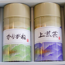 缶詰め2本セット 煎茶・雁ケ音